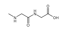 甲基甘氨酰甘氨酸 结构式
