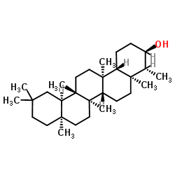 表木栓醇 结构式