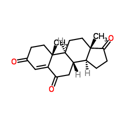 雄甾-4-烯-3β,6β,17β-三醇 结构式