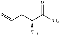 (2R)-2-氨基-4-戊烯酰胺 结构式