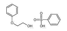 2-苯氧基乙醇苯磺酸酯 结构式