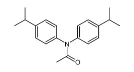 N,N-双(4-异丙基苯基)乙酰胺 结构式