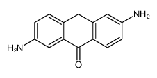 2,6-二氨基-9(10H)-蒽酮 结构式