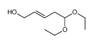 (2E)-5,5-二乙氧基-2-戊烯-1-醇 结构式
