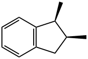 (1S,2S)-2,3-Dihydro-1,2-dimethyl-1H-indene 结构式