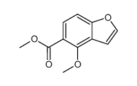 methyl 4-methoxybenzofuran-5-carboxylate 结构式