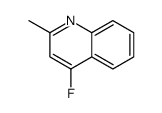 4-氟-2-甲基喹啉 结构式