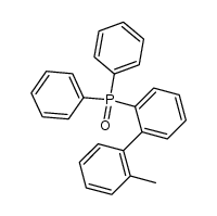 Phosphine oxide, (2'-methyl[1,1'-biphenyl]-2-yl)diphenyl- 结构式