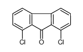 1,8-二氯-9H-芴-9-酮 结构式