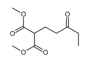 2-(3-氧代戊基)丙二酸二甲酯 结构式