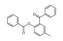 Methanone, [2-(benzoyloxy)-5-methylphenyl]phenyl- 结构式