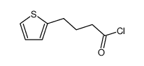 2-Thiophenebutanoyl chloride 结构式