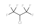 2-氯-1,1,1,3,3,3-六氟丙烷 结构式