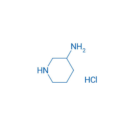 3-氨基哌啶盐酸盐 结构式