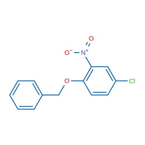 benzyl 4-chloro-2-nitrophenyl ether 结构式