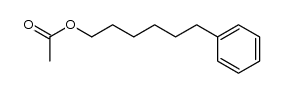 6-苯基己基乙酸酯 结构式