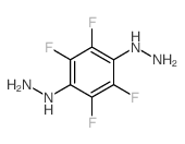 Hydrazine, 1,1'-(tetrafluoro-p-phenylene)di- (7CI,8CI) 结构式