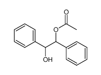(1S,2S)-1,2-二苯基-1,2-乙二醇单乙酸酯 结构式