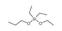 Silane, ethoxydiethylpropoxy- 结构式