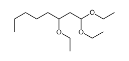 1,1,3-三乙氧基辛烷 结构式
