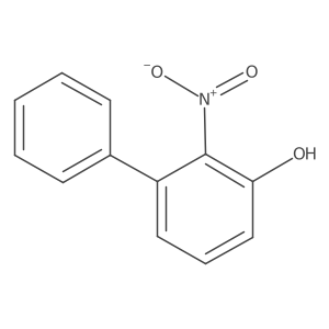 2-硝基-3-羟基联苯 结构式