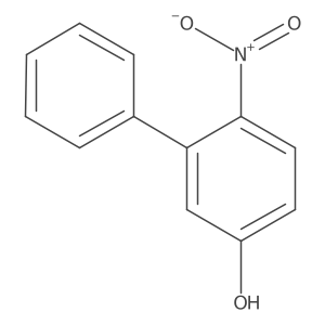 6-硝基-[1,1'-联苯]-3-醇 结构式