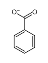 苯甲酸根 结构式