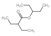 2-乙基丁酸-1-乙基丙基酯 结构式