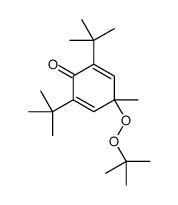 2,6-DI-TERT-BUTYL-4-METHYL-4-TERT-BUTYLPEROXY-2,5-CYCLOHEXADIENONE 结构式