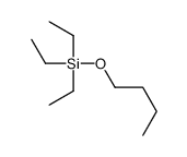 Silane, butoxytriethyl- 结构式