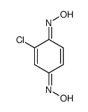 2-氯-1,4-苯醌二肟 结构式
