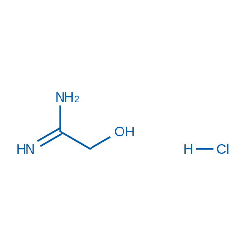 2-羟基乙脒盐酸盐 结构式