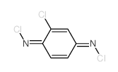 2,5-环己二烯-1,4-二亚胺,N1,N4,2-三氯- 结构式