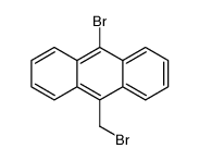 9-溴-10-(溴甲基)蒽 结构式