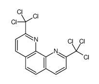 2,9-双(三氯甲基)-1,10-菲咯啉 结构式