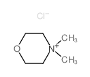 4,4-二甲基吗啉鎓氯化物 结构式