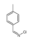 N-氯-4-甲基苯甲亚胺 结构式