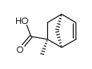Bicyclo[2.2.1]hept-5-ene-2-carboxylic acid, 2-methyl-, (1R,2R,4R)-rel- 结构式