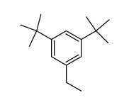 1,3-二叔丁基-5-乙基苯 结构式