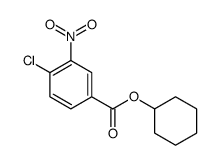 4-氯-3-硝基苯甲酸环己酯 结构式