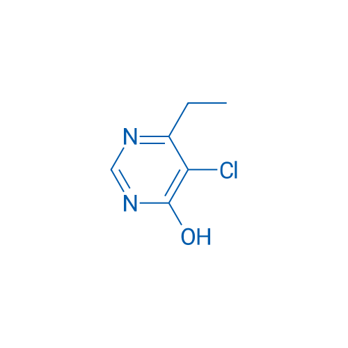 5-氯-6-乙基嘧啶-4-醇 结构式