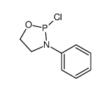 2-氯-3-苯基-1,3,2-氧氮磷杂环戊烷 结构式