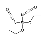 二乙氧基二异氰酸根合硅烷 结构式