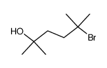 5-溴-2,5-二甲基-2-己醇 结构式