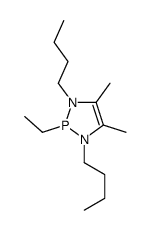 2-乙基-1,3-二丁基-4,5-二甲基-1,3,2-二氮杂磷杂环戊-4-烯 结构式