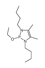 2-乙氧基-1,3-二丁基-4,5-二甲基-1,3,2-二氮杂磷杂环戊-4-烯 结构式