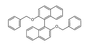 (1S)-2,2'-双(苄氧基)-1,1'-联萘 结构式