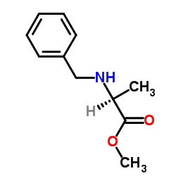 N-ALPHA-苄基-L-丙氨酸甲酯 结构式