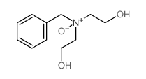 Ethanol,2,2'-[oxido(phenylmethyl)imino]bis- 结构式