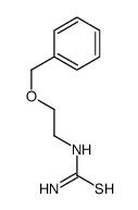 N-[2-(苄氧基)乙基]硫脲 结构式